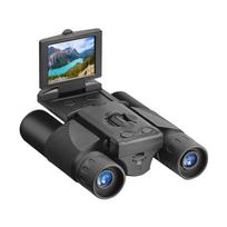 Skaitmeninis fotoaparatas Žiūronai 2,0 colio LCD 8X skaitmeninis priartinimas Vaizdo įrašymas Nuotraukų fiksavimas Teleskopas juoda