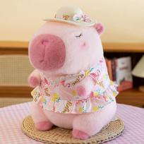 Kapibala Doll Capybara Doll Plush Toy Cute Rag Doll Birthday Gift 24 cm (0.22kg)