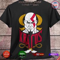 Kovos Dievo Marškinėliai Kratos Ragnarok Švelnūs Marškinėliai Dovana Visų Dydžių Unisex Sparta L