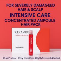 FARMSTAY Ceramide Damage Clinic Hair Filler (13ml x 10 Ampoules)