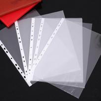 Clear Sheet Protectors 11 Holes A4 Clear Binder Sleeves Office Binder Supplies For 100 Pages Top Loading Protector China Mainland