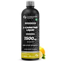 Carbamide Forte L Carnitine Liquid 1500mg Pre & Post Workout Supplement With Vitamins 500ml