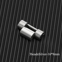 16*8mm nardymo laikrodžio dirželio prailginimo dalis 16*9mm Water Ghost nerūdijančio plieno laikrodžio aksesuarų dirželio prailginimo dalis