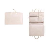 7-in-1 travel storage bag, luggage organizer, clothing and underwear classification, large capacity storage bag smėlis