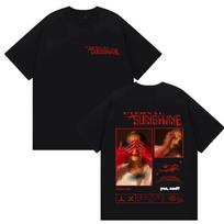 Singer Ariana Grande Tour Album 2026 Merch T-Shirt Men Women Fashion Pop Music Short Sleeve Shirt Casual Streetwear 4XL
