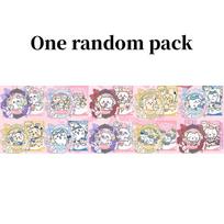 Chiikawa All Characters AR Interactive Glitter Laser Tin Pin Badge, Anime Collectible Blind Box, 75mm One random pack *1ea
