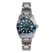Hyakuichi 38mm Automatinis laikrodis Keraminis rėmelis Data Mechaninis riešinis laikrodis Gili Aqua Hacking funkcija [HYAKUICHI 101] MODELIS.16D Nardytojo