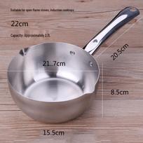 LIEI Thickened Aluminum Instant Noodle Pot