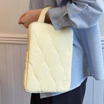 Sweet Computer Handbag Portable Laptop Bags Laptop Case Laptop Sleeve  Office 11in Light Yellow