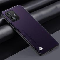 Prabangus PU odinis dėklas, skirtas Motorola G54 G84 galinis dangtelis Matinis silikonas, atsparus smūgiams, telefono dėklas, skirtas Motorola Moto G54 5G For Moto G84 violetinė