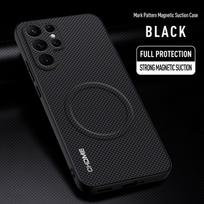 For Samsung Galaxy S25 Ultra 5G Case Luxury Car Magnetic Holder Phone Case For Samsung S25 Ultra Silicone Shockproof Back Cover Samsung S25 Ultra juoda