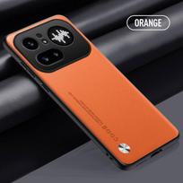 Luxury Phone Case For Nothing Phone 4A Pro Back Cover Matte Silicone Shockproof Full Protection Case For Nothing Phone4A Pro 5G Nothing Phone 4A Pro oranžinė