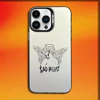 Singer J-Junior H Sad Boyz Phone Case For iPhone 16,15,14,13,12,11,Mini,Pro,E,MAX Black Candy Matte Shockproof Cover iPhone12