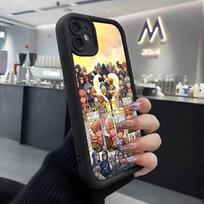Game Kingdom Hearts Phone Case For IPhone Air 17 Pro Max 16 E 15 14 Pro Max 13 12 11 Mini Plus Soft Silicone Black Cover iPhone17 Pro Max