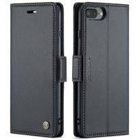 CaseMe Wallet Case for iPhone XS Max XR 8/7/6 Plus SE 2026 Magnetic Credit Card Holder Premium PU Leather Flip Case Cover For iPhone 7 Plus juoda