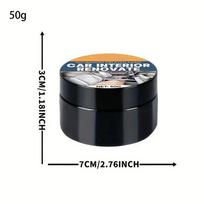 50g/80g Car Interior Trim Restorer Paste Dashboard & Leather Repair Compound for Door Panel Steering Wheel Armrest Renovation