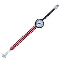Ctrepower Portable High-pressure 230psi Red Bike Air Pump with Gauge for Fork & Rear Suspension Shock Absorber Mountain Bicycle 809C-01