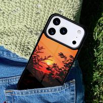 Sunset Silicone Phone Case For iPhone 17 AIR 16 Pro Max 15 14 Pro 11 12 13 Shockproof Silicone Cover iPhone17