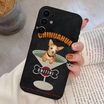 Life is Better with a Chihuahua Phone Case For Samsung S25,S24,S21,S22,S23,S30,Ultra,S20,Plus,Fe,Lite,Soft Black Cover Samsung S25Plus