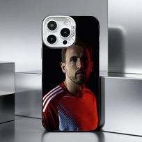 F-Football S-Star H-Harry Kane   Phone Case For iPhone 17,16,15,14,13,12,11 Plus,Pro Max,XS,Colored silver phone case iPhone15promax