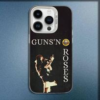 Band G-Guns N Roses Phone Case For iPhone 16,15,14,13,12,11,Mini,Pro,E,MAX White Candy Matte Shockproof Cover iPhone13mini