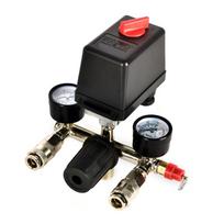 Air Pressure Control 200x110x140mm Air Compressor Switch Air Pump Parts Maximum Flow Rate Operating Pressure Range