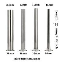 4 Stainless Steel Sausage Stuffer Filling Tubes Nozzles Funnels Compatible with Manual and Electric Meat Grinder Tools