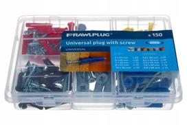 Kołek Uniwersalny Kołki Uniwersalne Zestaw Kołków Kolorowe 5-10Mm 75 Sztuk