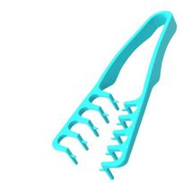 New Easy to Clean Hair Styling Fluffy Roots Combs Lightweight Hair Care Tool Hair Combs Portable Curly Volumizer Hairline Comb mėlyna