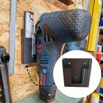 1pcs For Bosch GST 12V Fixture Saw Holder Embedded Tool Storage Rack 3D Printed For Workshops Sheds Garages Homes Space Saving