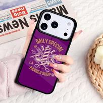 Barber Shop Hair Stylist Phone Case For IPhone 17 16e 15 14 13 12 11 Pro Max Air Mini Soft Protective Cover iPhone 16 Pro