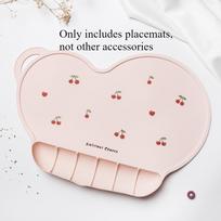 Baby Cloud Silicone Placemat Student Waterproof Oil Proof Lunch Table Mat Suction Cup Children's Insulated Coaster Tablecloth vyšnia