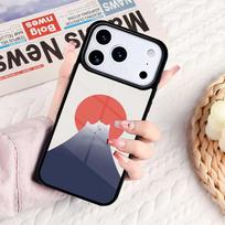 Cat Mount Fuji Japan Landscape Phone Case For IPhone 17 16e 15 14 13 12 11 Pro Max Air Mini Soft Protective Cover iPhone 13 Pro