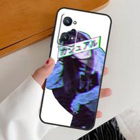Sad Girl Japanese Anime For Realme 14 10 11 12 13 Pro Plus GT6 GT7 15 Pro C65 C67 C63 C61 C55 C51 C53 C35 C75 Case Realme C35