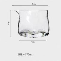 Japanese style Tea Ceremony 160ml Glass Tea Pitcher Fair Mug Chahai Teacup Kung Fu Tea Set Accessories Coffee Pot Pitcher 160ML gryna