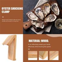 ABBY-4X Oyster Shucking Opener Shucker Seafood Clamp Tool Holder Shellfish Hand Clam Shellcrab Sheller
