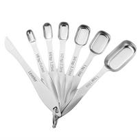 ABBY-Measuring Spoon Set Seasoning Spoon With Scale Measuring Spoon Set Stainless Steel Spice Measuring Spoon Kitchen Gadgets