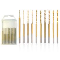Mini Drill Bit Set 10Pcs Engraving Drill Bits HSS For DIY Resin Jewelry Carving Drill Bit Drilling Tools Power Tools ruda