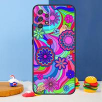Psychedelic Flowers Case For Samsung Galaxy A54 A34 A14 A13 A53 A16 A26 A36 A56 A12 A22 A32 A52 A06 A15 A35 A55 Samsung A32 4G