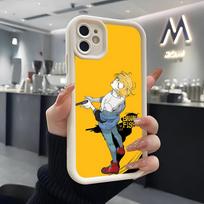 Anime B-Banana Fish Phone Case For IPhone Air 17 Pro Max 16 E 15 14 Pro Max 13 12 11 Mini Plus Soft Silicone White Cover iPhone 16