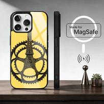 Tour De F-France Dviračio Telefono Dėklas Skirtas iPhone 17, 16, 15, 14, 13, 12, 11 Plus, Pro Magnetinis Magsafe Belaidžiam Įkrovimui iPhone12