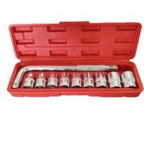 10pcs Hex Key Hexagon Wrench Socket Set Lug Nut Wrench Socket Spanner Tool  Car Repair 10Pcs