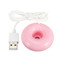 Home Diffuser Steam Mini Mist Maker Negative Ion Humidifier Donuts Humidifier Features Negative Ion Humidifier rožinė