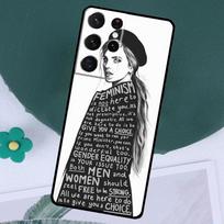 Feminist Feminism Case For Samsung Galaxy S24 S23 Ultra S22 Plus S20 S21 FE Note 20 10 S8 S9 S10 Plus Cover Galaxy S24