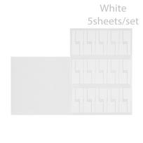 150/300pcs Self-adhesive Cable Sticker Waterproof Identification Tags Labels Organizers