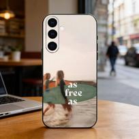 Surfboard Surfing Art Surf Girl Summer Phone Case For Samsung Galaxy A73,A72,A71,A70,A53,A52,A51,Soft Silicone Black Cover Samsung a41
