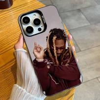F-FuturES Rapper Pluto Phone Case For iPhone 16 17 15 14 12 13 Pro Max Black Candy Matte Shockproof Cover iPhone15plus