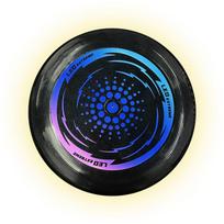 Colorful Led Night Glowing Frisbee Light-up Cool Glow Disc Adult Professional Frisbee Wholesale 27cm