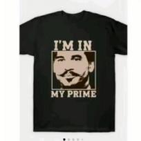 I'M In My Prime Val Kilmer Doc Holiday T Shirt S įvairiaspalvis