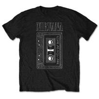 26 Nirvana As You Are Tape Licensed T-Shirt Men's- Unisex T-Shirt S įvairiaspalvis